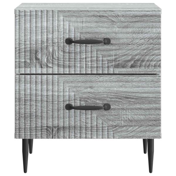 Nachttisch Graues Sonoma 43 x 34,5 x 47,5 cm Holzwerkstoff