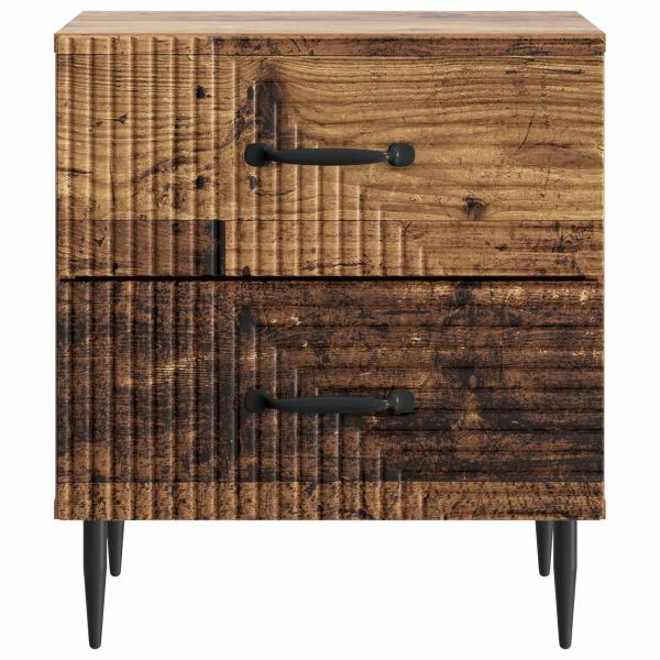 Nachttisch Altholz 43 x 34,5 x 47,5 cm Holzwerkstoff