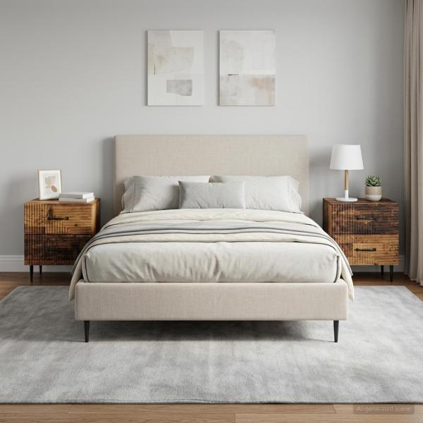Nachttisch 2 Stk. Altholz 43 x 34,5 x 47,5 cm Holzwerkstoff