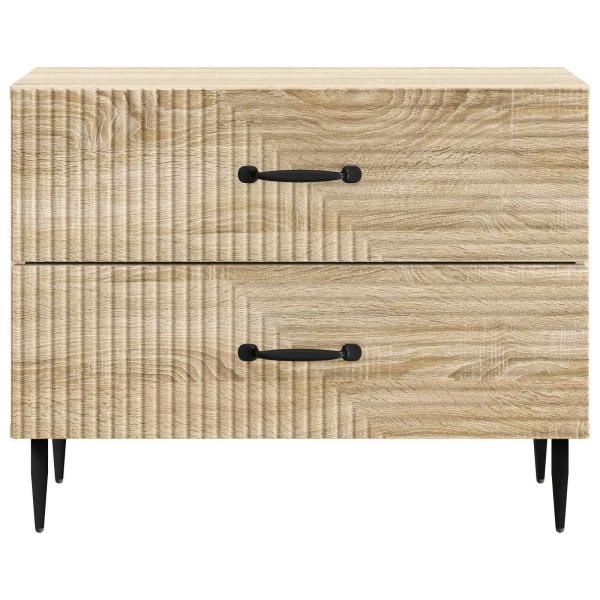 Nachttisch Sonoma-Eiche 62 x 34,5 x 47,5 cm Holzwerkstoff