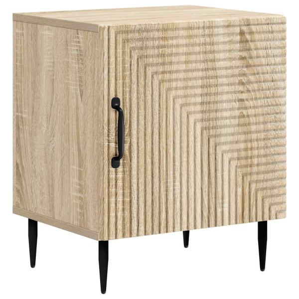 Nachttisch 2 stk. Sonoma-Eiche 43 x 34,5 x 50 cm Holzwerkstoff