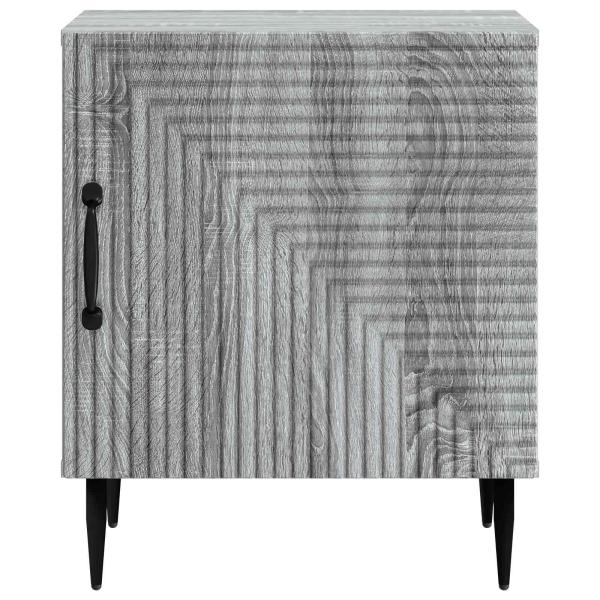 Nachttisch Graues Sonoma 43 x 34,5 x 50 cm Holzwerkstoff