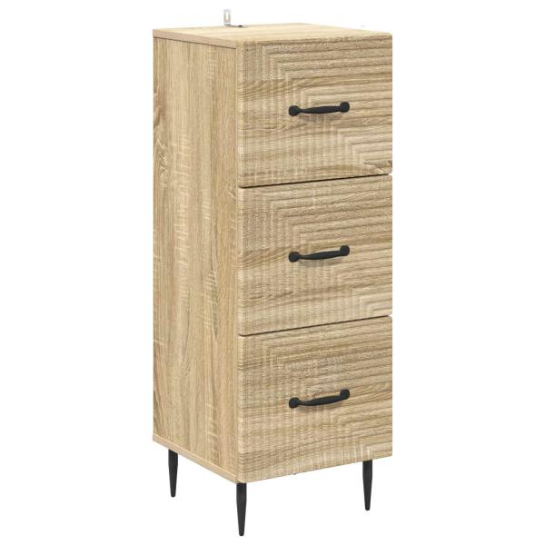 Schubladenschrank Sonoma-Eiche 33 x 34,5 x 89,5 cm