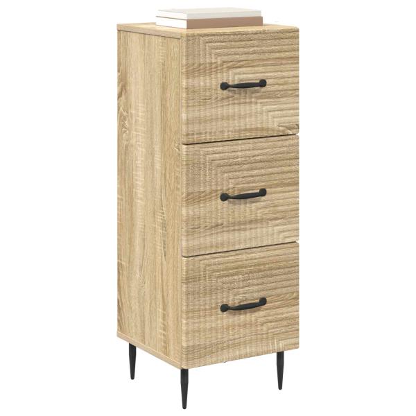 Schubladenschrank Sonoma-Eiche 33 x 34,5 x 89,5 cm