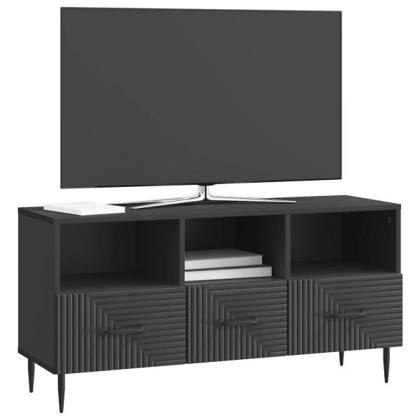 TV-Schränk Schwarz 102 x 34,5 x 50 cm Holzwerkstoff