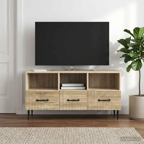 TV-Schränk Sonoma-Eiche 102 x 34,5 x 50 cm Holzwerkstoff