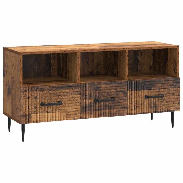TV-Schränk Altholz 102 x 34,5 x 50 cm Holzwerkstoff