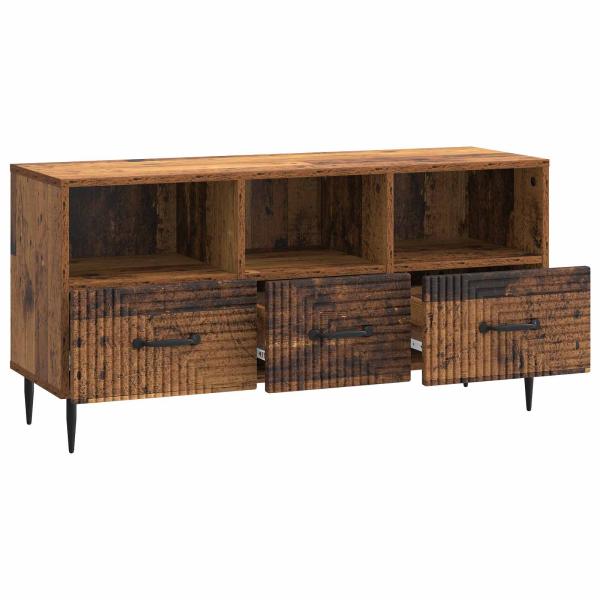 TV-Schränk Altholz 102 x 34,5 x 50 cm Holzwerkstoff
