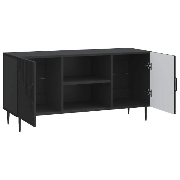 TV-Schränk Schwarz 102 x 34,5 x 50 cm Holzwerkstoff