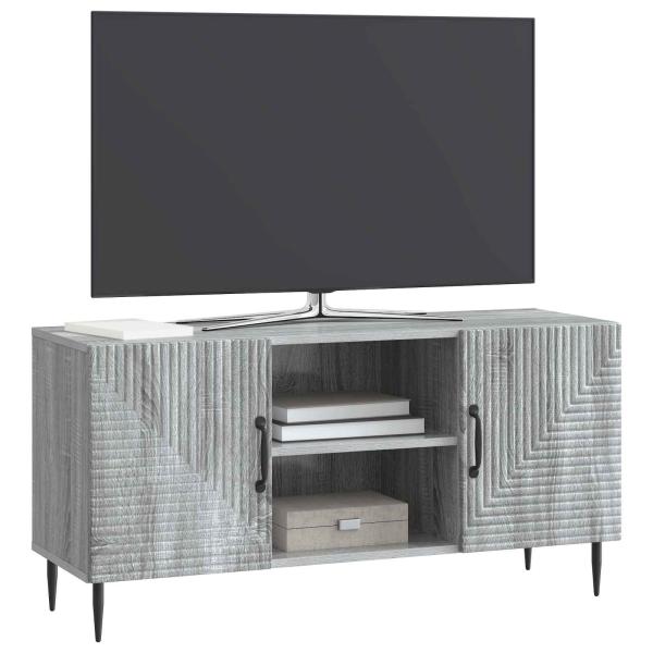 TV-Schränk Graues Sonoma 102 x 34,5 x 50 cm Holzwerkstoff