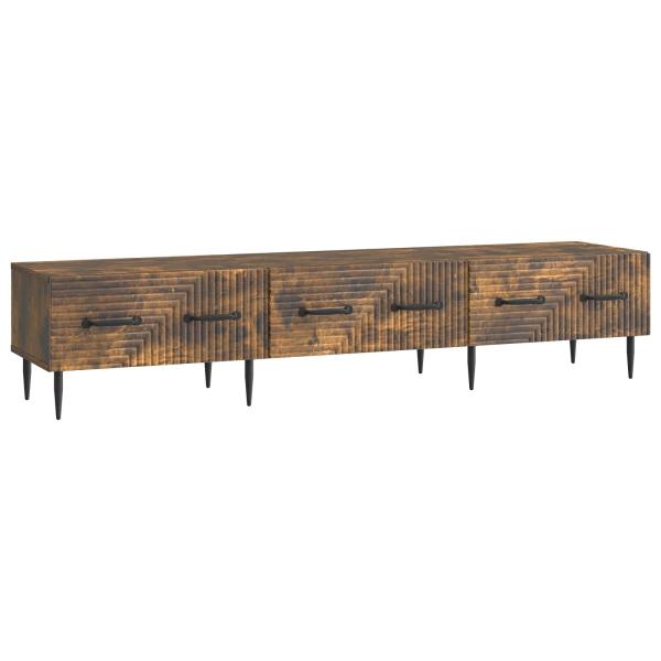 TV-Schränk Geräucherte Eiche 147 x 34,5 x 30 cm Holzwerkstoff