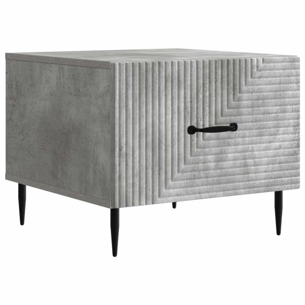 Couchtisch Betongrau 49 x 50 x 40 cm Holzwerkstoff