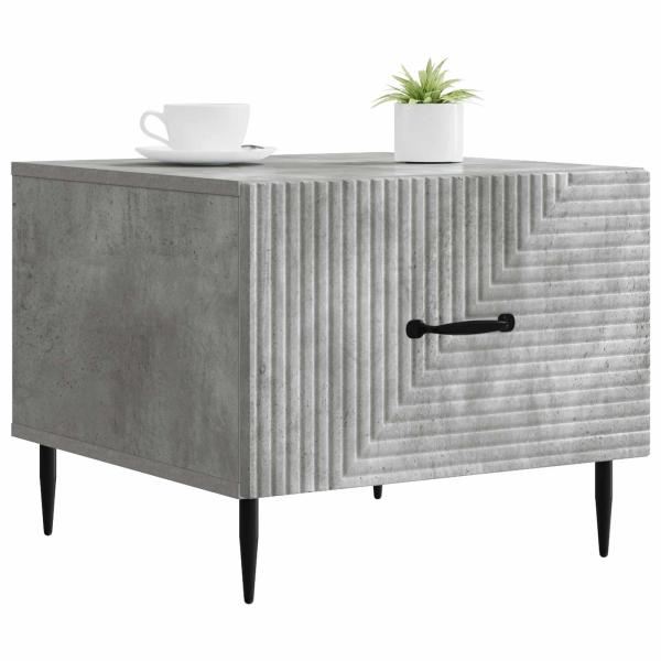 Couchtisch Betongrau 49 x 50 x 40 cm Holzwerkstoff