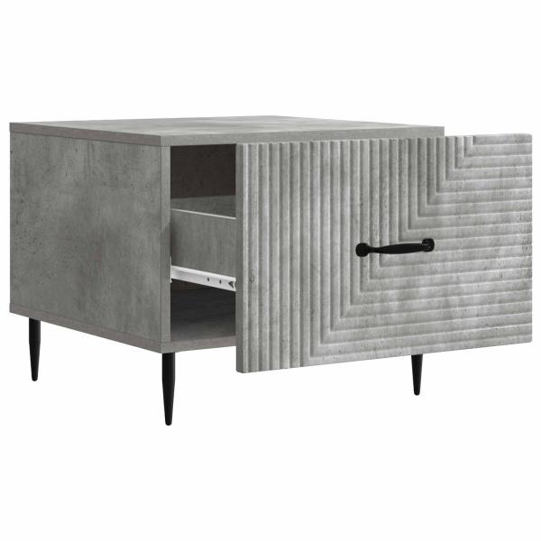 Couchtisch Betongrau 49 x 50 x 40 cm Holzwerkstoff