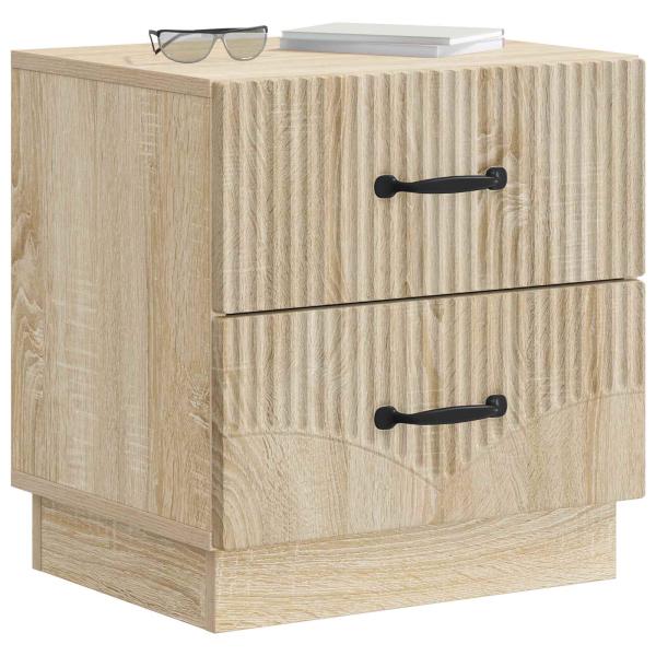 Nachttisch 2 stk. Sonoma-Eiche 43 x 34,5 x 44,5 cm
