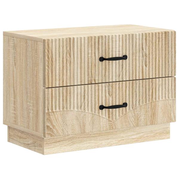 Nachttisch Sonoma-Eiche 62 x 34,5 x 44,5 cm Holzwerkstoff
