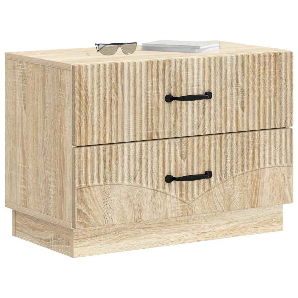Nachttisch Sonoma-Eiche 62 x 34,5 x 44,5 cm Holzwerkstoff