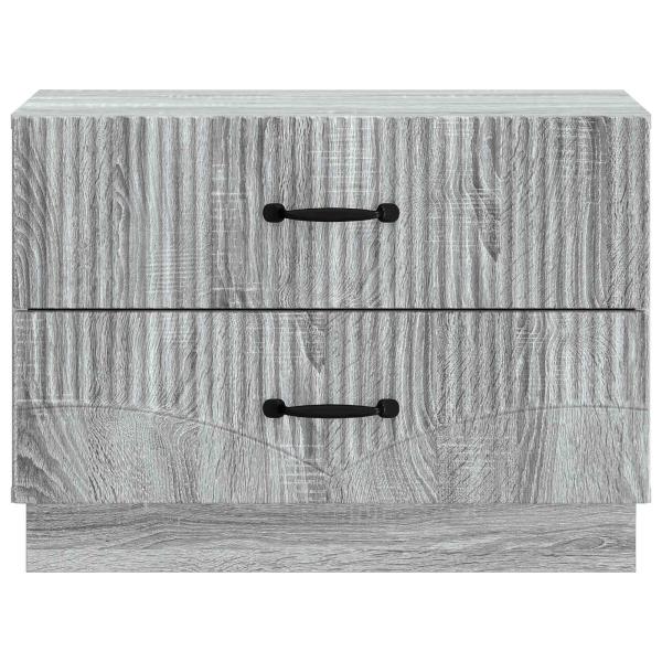 Nachttisch Sonoma-Grau 62 x 34,5 x 44,5 cm Holzwerkstoff