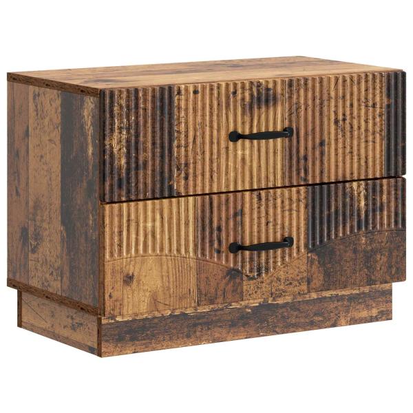 Nachttisch Altholz 62 x 34,5 x 44,5 cm Holzwerkstoff