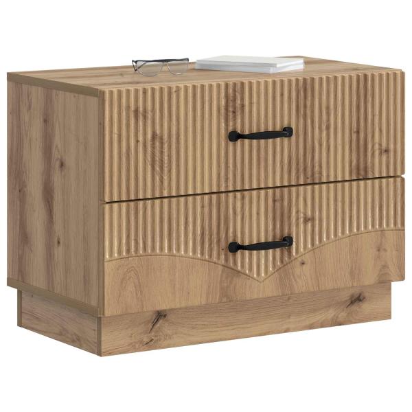 Nachttisch Artisan-Eiche 62 x 34,5 x 44,5 cm Holzwerkstoff