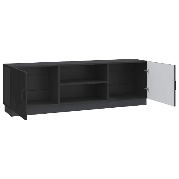 TV-Schränk Schwarz 150 x 31 x 47 cm Holzwerkstoff
