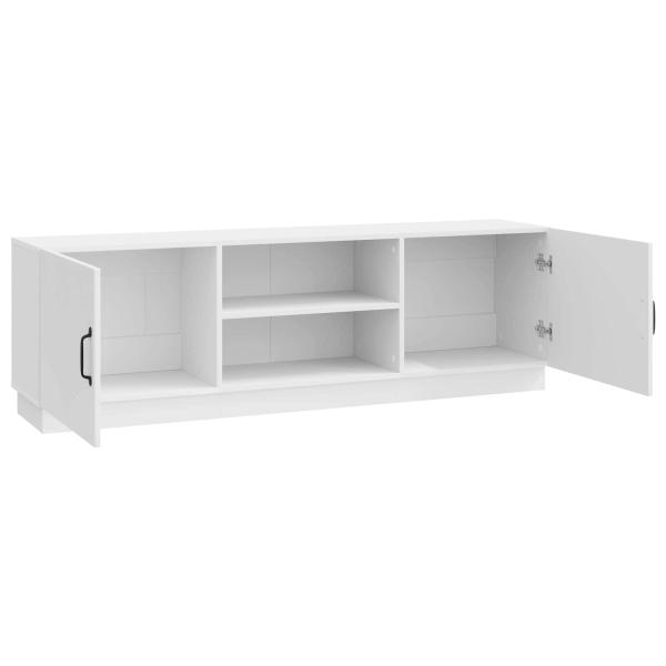 TV-Schränk Hochglanz Weiß 150 x 31 x 47 cm Holzwerkstoff