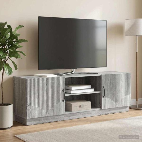 TV-Schränk Graues Sonoma 150 x 31 x 47 cm Holzwerkstoff