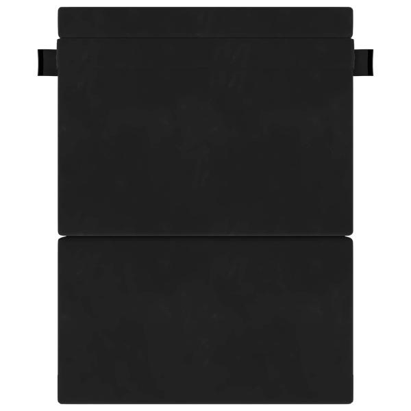 Klappsofa Bett Schwarz 152 x 86,5 x 60 cm Stoff
