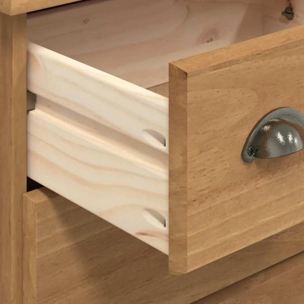 Schubladenkommode mit Schubladen ASKIM Braun 91 x 40 x 79 cm