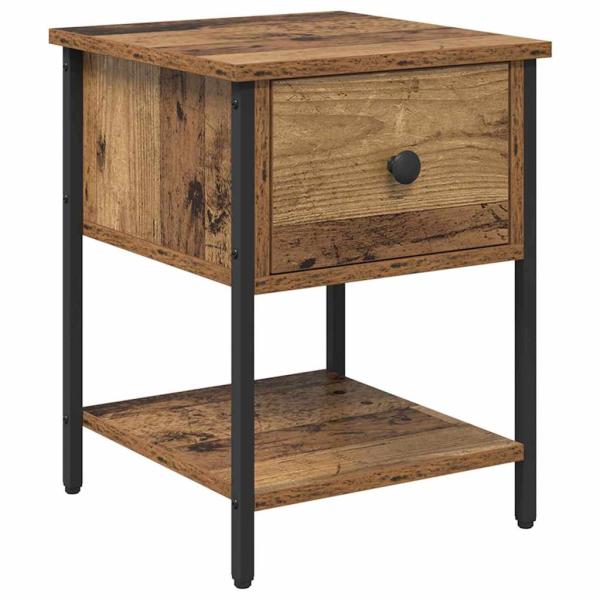Nachttisch Altholz 34 x 35,5 x 45 cm Holzwerkstoff