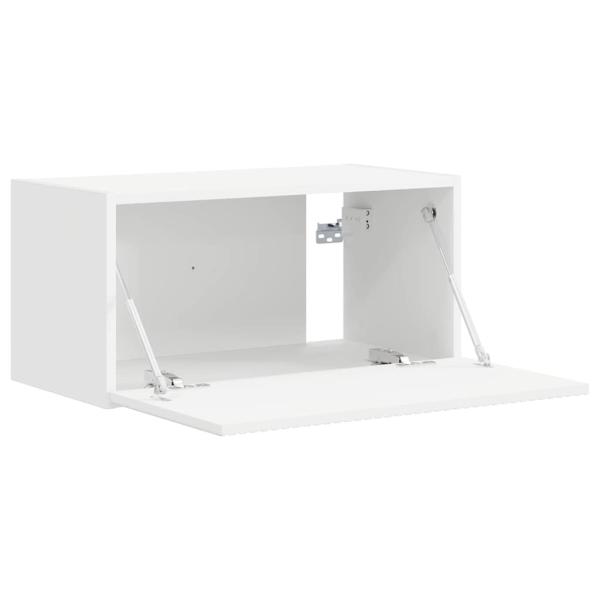 TV-Wandschrank 60 x 31 x 29,5 cm Weiß Holzwerkstoff