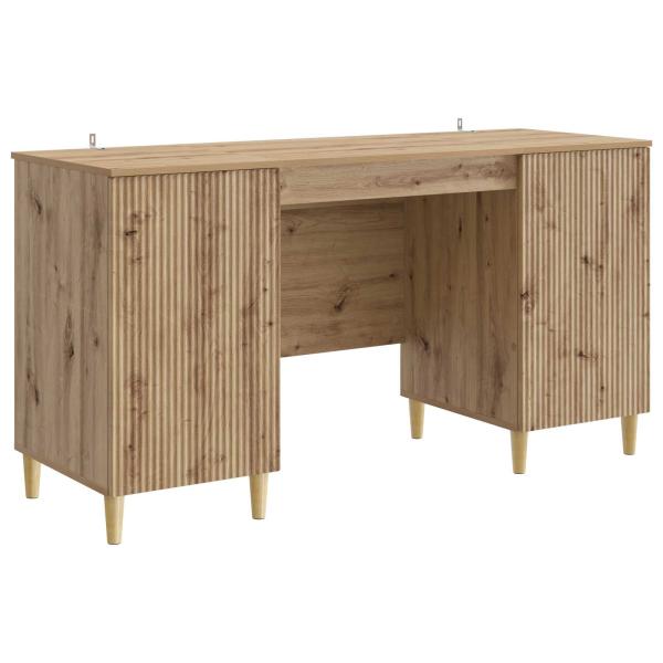 Schreibtisch Artisan-Eiche Holzwerkstoff 142,5 x 50 x 75 cm