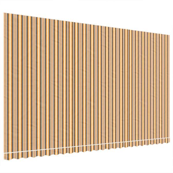 Ersatzstoff für Markise Mehrfarbig 600x350 cm Polyester