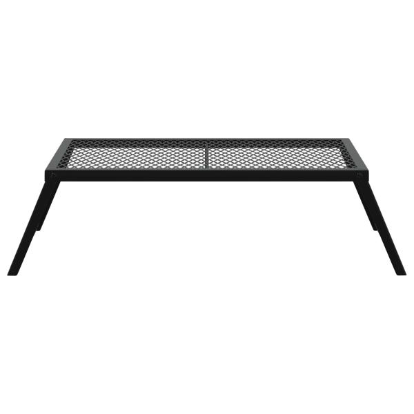 Faltbarer Campinggrill 58 x 31 x 2 cm Legierter Stahl Schwarz