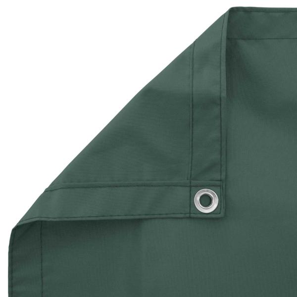Balkonsichtschutz Dunkelgrün 110 x 200 cm Oxford-Stoff