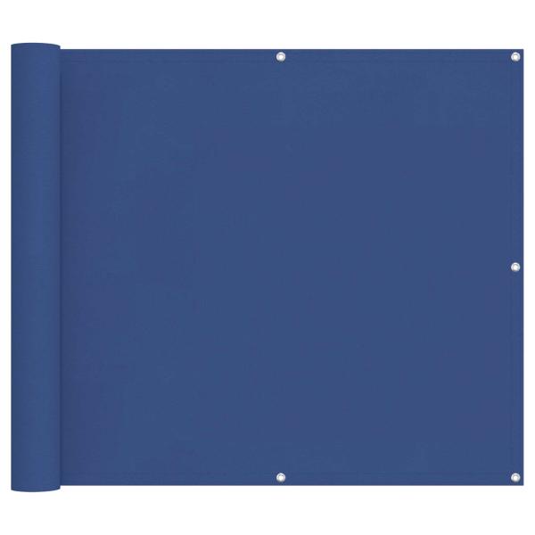 Balkonsichtschutz 100 x 1000 cm Oxford-Stoff Rechteckig Blau