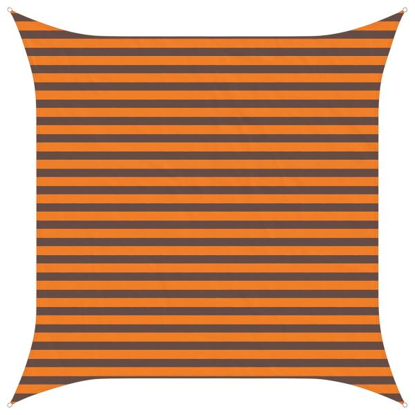 Sonnensegel 3 x 3 m 100 % Polyester Oxford Quadratisch