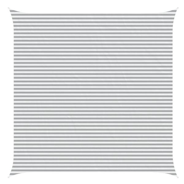 Sonnensegel 6 x 6 m 100 % Polyester Oxford Quadratisch