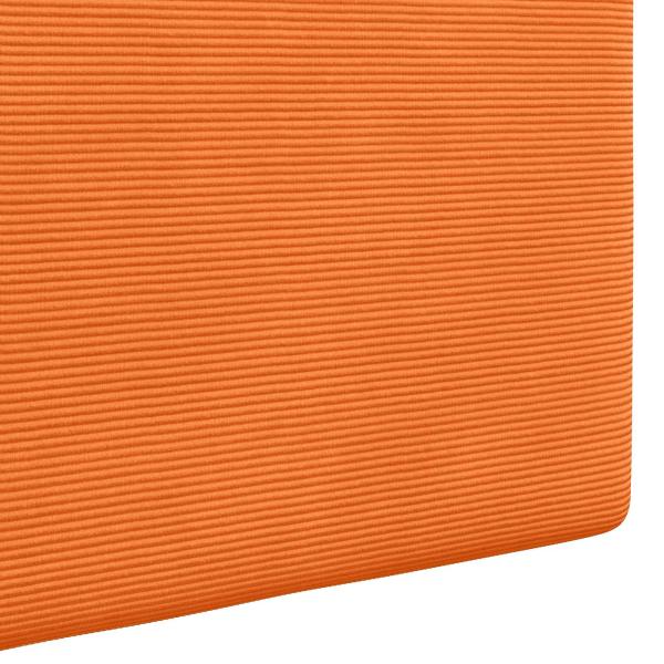 Hängendes Kopfteil Orange Cordstoff