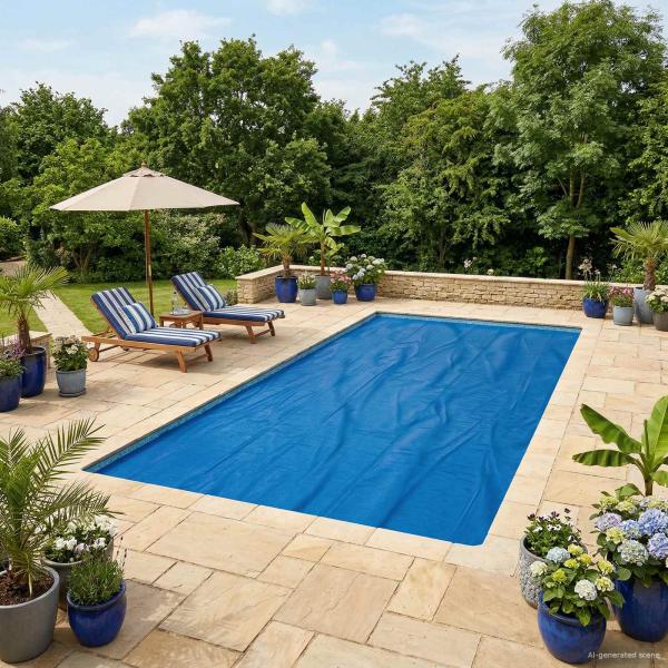 ARDEBO.de - Solar Poolabdeckung Hochwertig 800 x 400 cm 200 ?m Quadratisch
