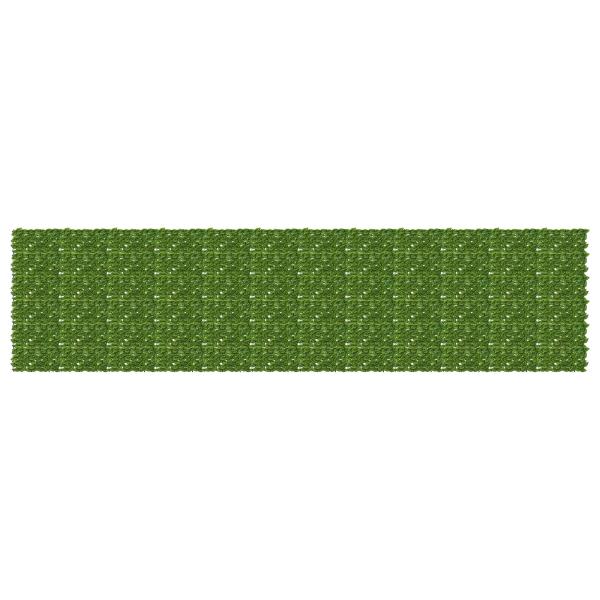 ARDEBO.de - Balkonsichtschutz mit Blättern Grün und Gelb 600 x 150 cm