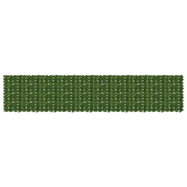 ARDEBO.de - Balkonsichtschutz mit Blättern Grün 500 x 100 cm