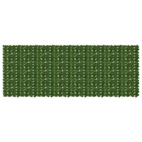 ARDEBO.de - Balkonsichtschutz mit Blättern Grün 400 x 150 cm