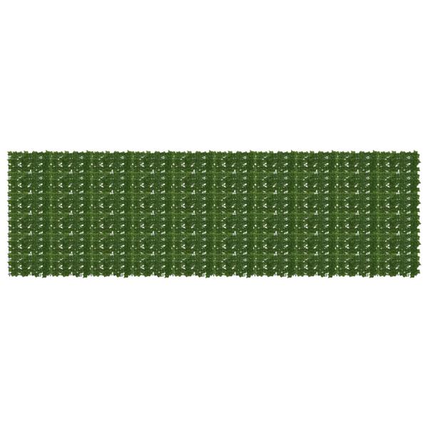 ARDEBO.de - Balkonsichtschutz mit Blättern Grün 500 x 150 cm