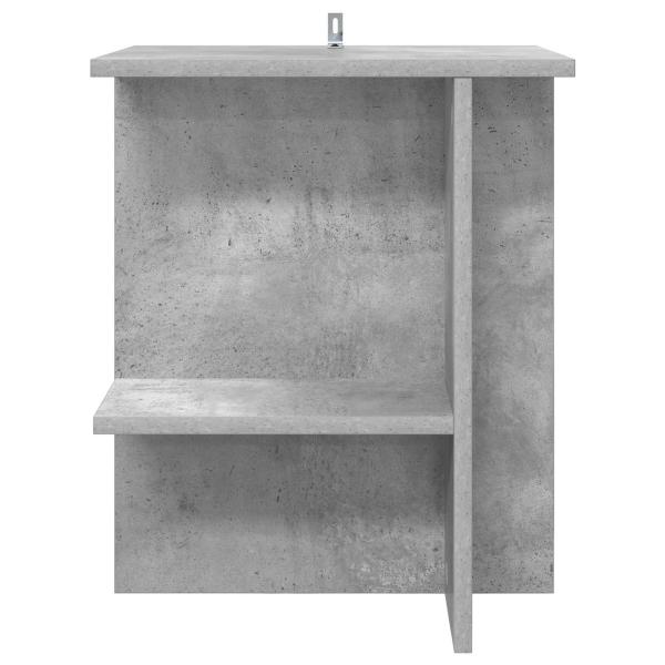 Couchtisch Betongrau 40 x 30 x 49 cm Holzwerkstoff