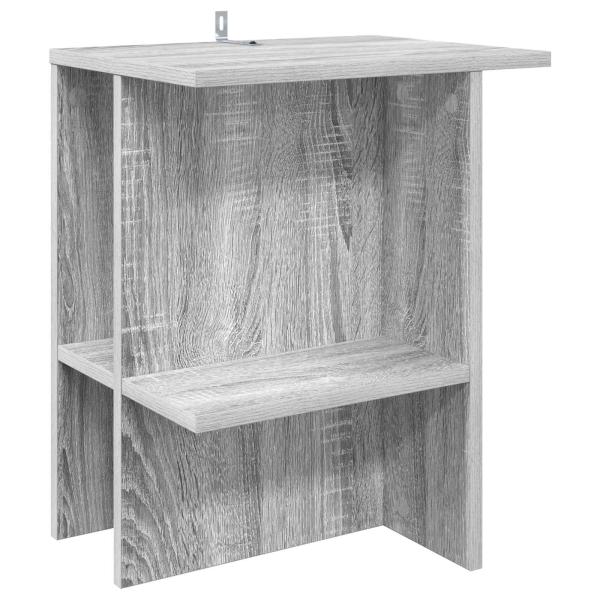 Couchtisch Sonoma-Grau 40 x 30 x 49 cm Holzwerkstoff