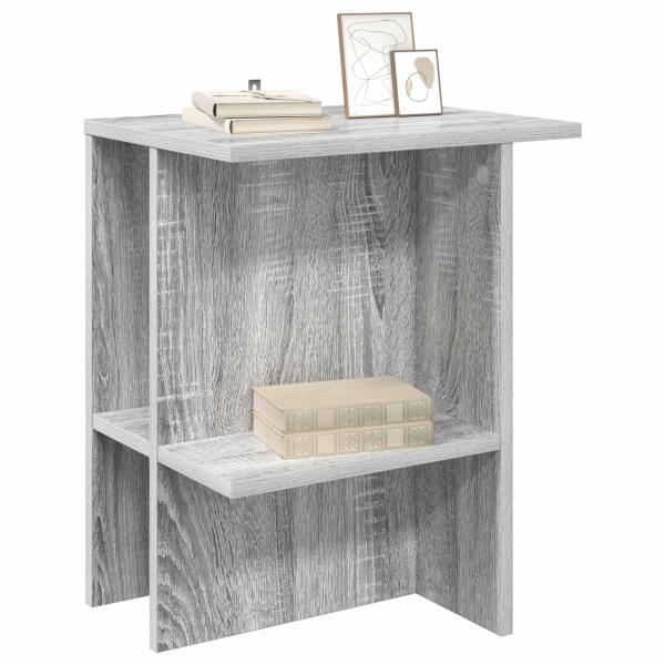 Couchtisch Sonoma-Grau 40 x 30 x 49 cm Holzwerkstoff