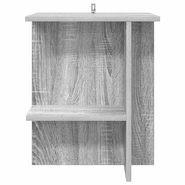 Couchtisch Sonoma-Grau 40 x 30 x 49 cm Holzwerkstoff