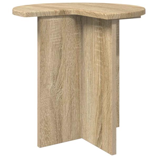 Beistelltisch Sonoma-Eiche Ø 39 x 38 cm Holzwerkstoff