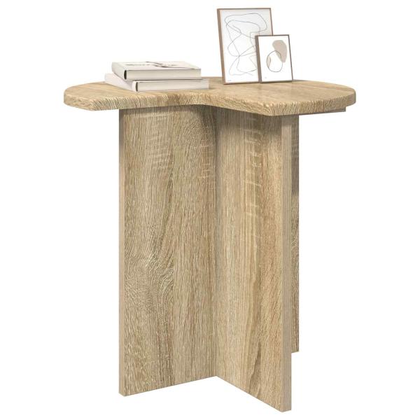 Beistelltisch Sonoma-Eiche Ø 39 x 38 cm Holzwerkstoff